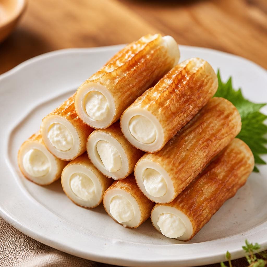 Chikuwa Cream Cheese Sushi Hiro menu appetizer Jepang